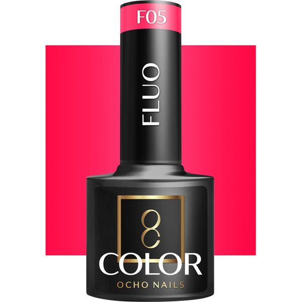 Activeshop OCHO NAILS Lakier hybrydowy fluo F05 -5 g