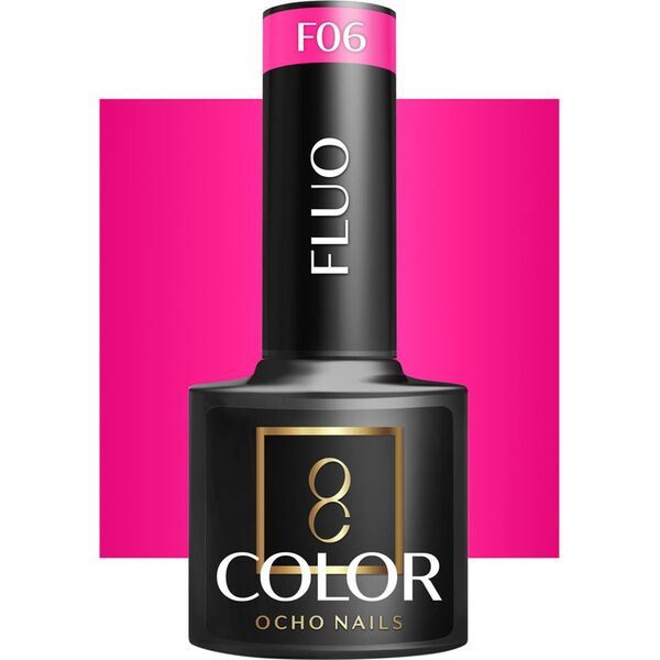 Activeshop OCHO NAILS Lakier hybrydowy fluo F06 -5 g