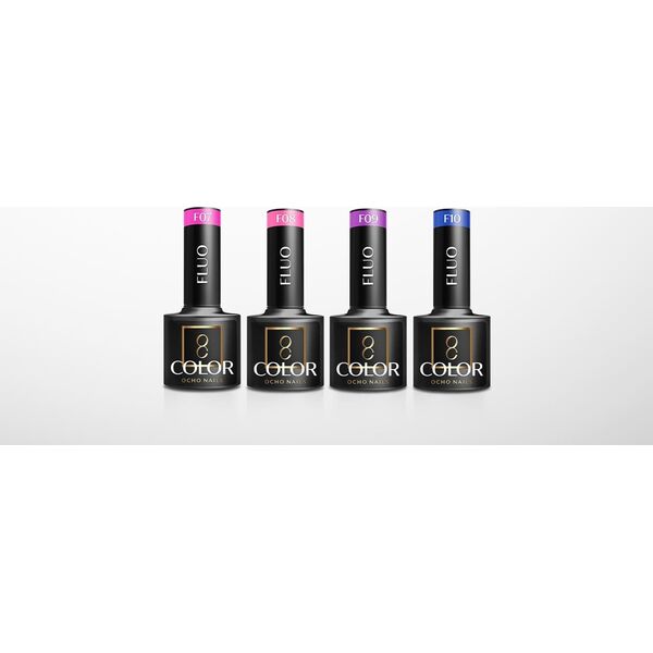 Activeshop OCHO NAILS Lakier hybrydowy fluo F06 -5 g
