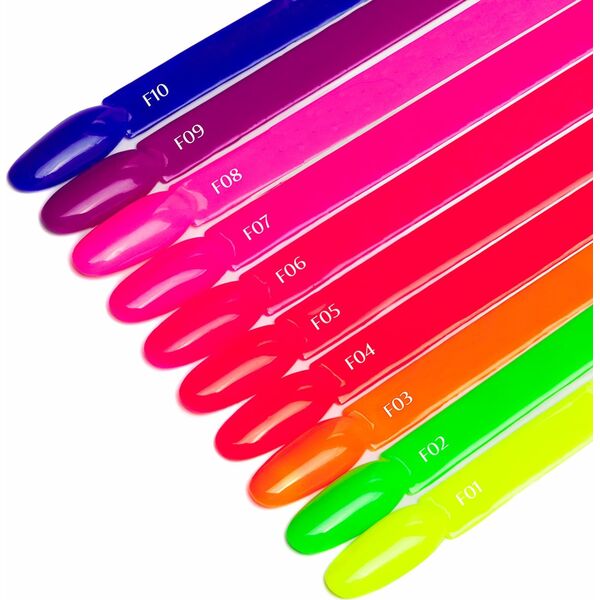 Activeshop OCHO NAILS Lakier hybrydowy fluo F07 -5 g