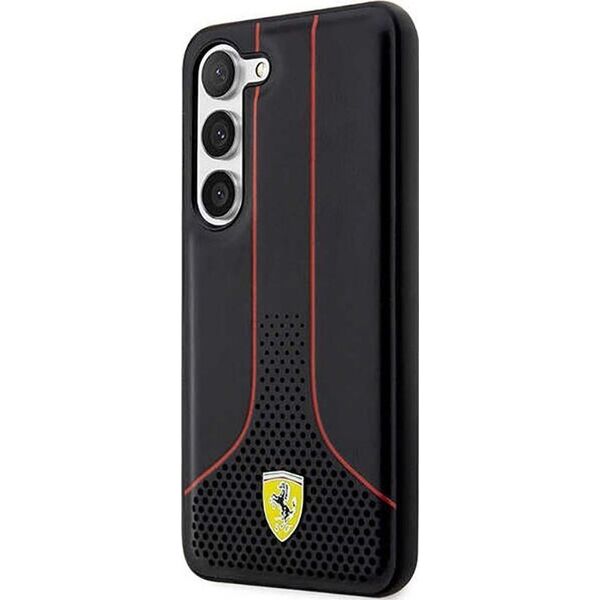 Ferrari Ferrari Perforated 296P Collection - Etui Samsung Galaxy S23 (czarny)