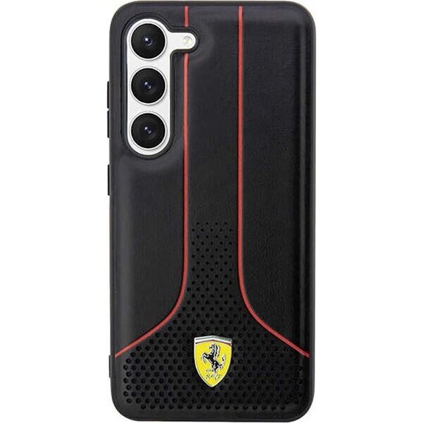 Ferrari Ferrari Perforated 296P Collection - Etui Samsung Galaxy S23 (czarny)