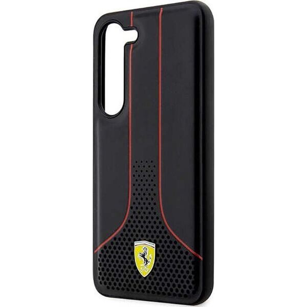 Ferrari Ferrari Perforated 296P Collection - Etui Samsung Galaxy S23 (czarny)