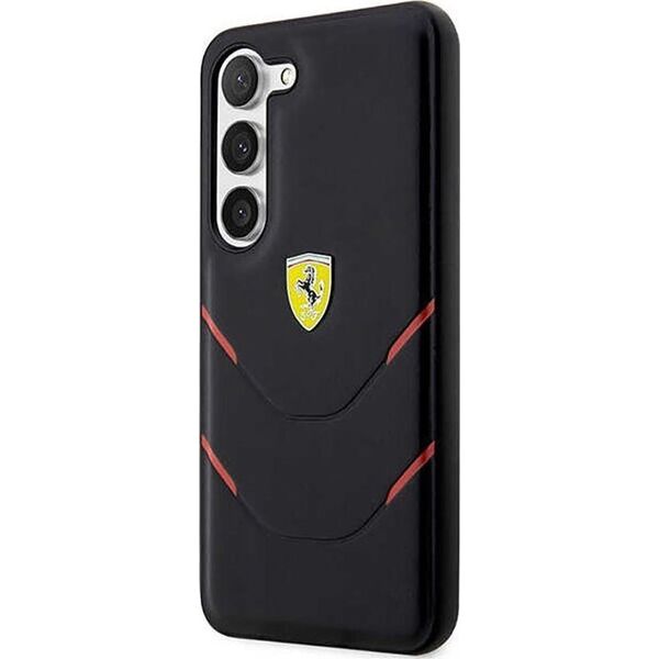Ferrari Ferrari Hot Stamp Lines - Etui Samsung Galaxy S23 (czarny)