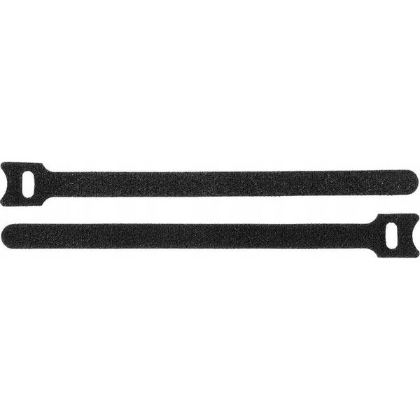 ProXtend ProXtend Hook and Loop 20cm x 12mm Black 10pcs