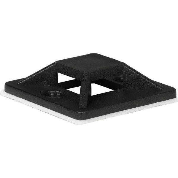 Organizer ProXtend ProXtend Self Adhesive Cable Clips 25mm x 25mm Black 50pcs in a bag