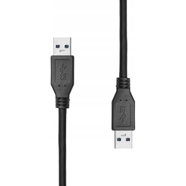 Kabel USB ProXtend USB-A - USB-A 1 m Czarny (USB3AA-001)