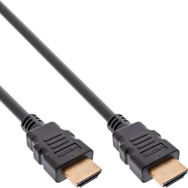 Kabel InLine HDMI - HDMI 0.5m czarny (17955A)