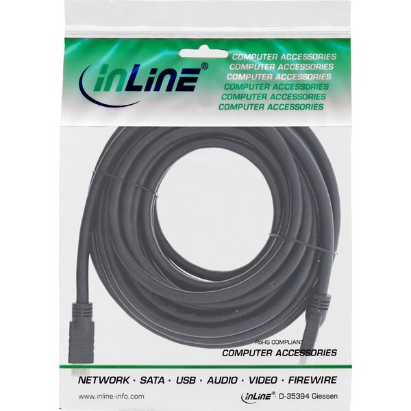 Kabel InLine HDMI - HDMI 7.5m czarny (17575Q)