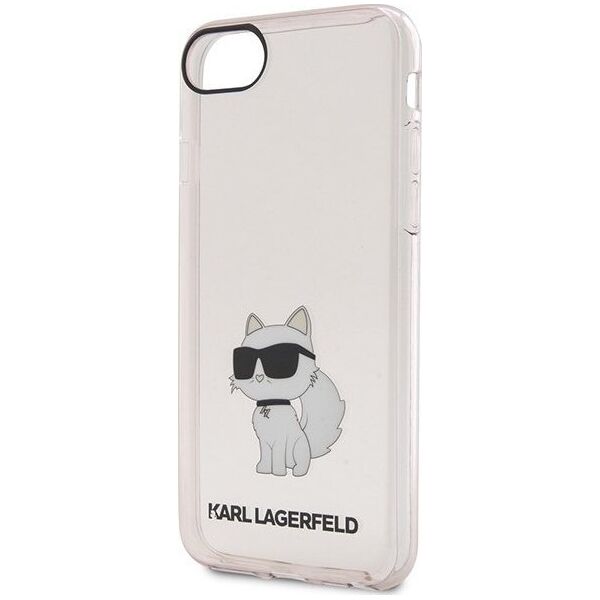 Karl Lagerfeld Etui Karl Lagerfeld KLHCI8HNCHTCP Apple iPhone SE 2022/SE 2020/8/7 różowy/pink hardcase Ikonik Choupette