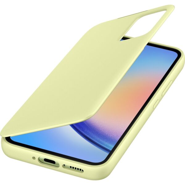 Samsung Etui Samsung EF-ZA346CGEGWW A34 5G A346 limonka/lime Smart View Wallet Case
