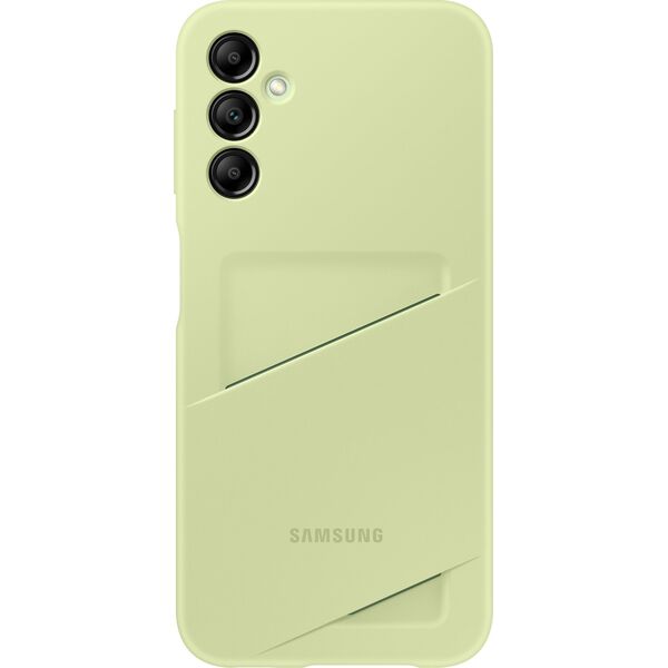 Samsung Samsung Card Slot Cover etui Samsung Galaxy A14 pokrowiec portfel na kartę limonkowe (EF-OA146TGEGWW)