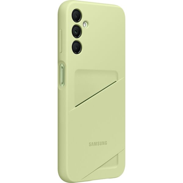 Samsung Samsung Card Slot Cover etui Samsung Galaxy A14 pokrowiec portfel na kartę limonkowe (EF-OA146TGEGWW)