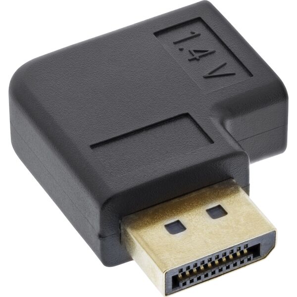 Adapter AV InLine InLine® DisplayPort Adaptor, DisplayPort male/female left angled