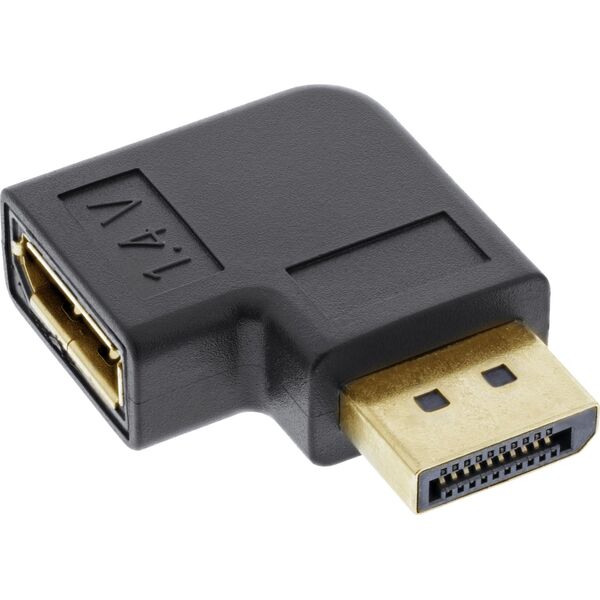 Adapter AV InLine InLine® DisplayPort Adaptor, DisplayPort male/female right angled