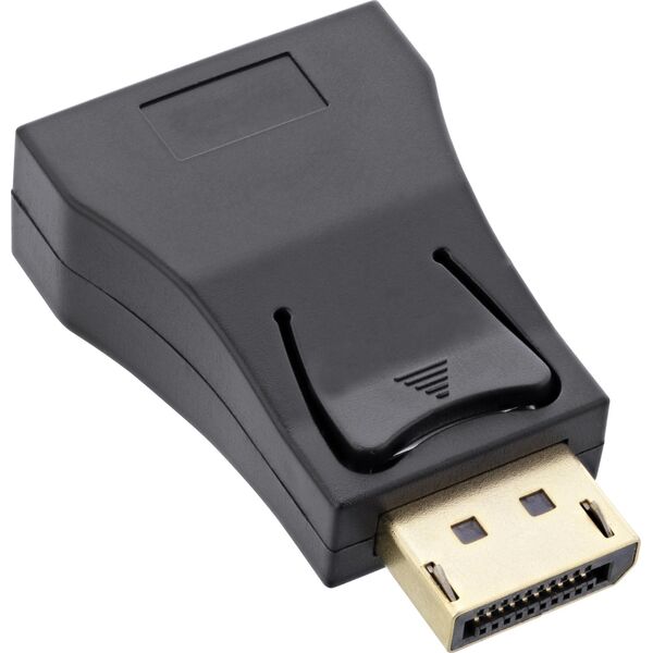 Adapter AV InLine InLine® DisplayPort Converter, DisplayPort male to VGA female, FullHD/60Hz, black/gold