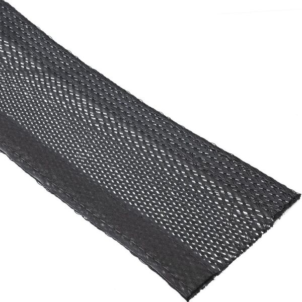 Organizer InLine InLine® Cable wrap, fabric hose with hook and loop fastener, 1m x 25mm diameter, black