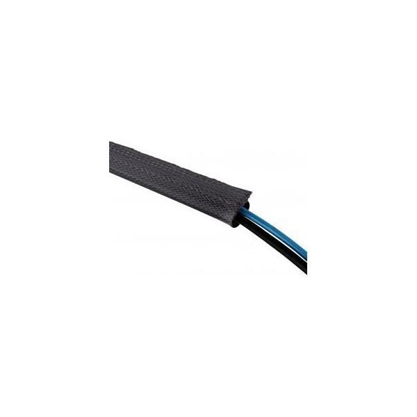 Organizer InLine InLine® Cable wrap, fabric hose with hook and loop fastener, 1m x 25mm diameter, black