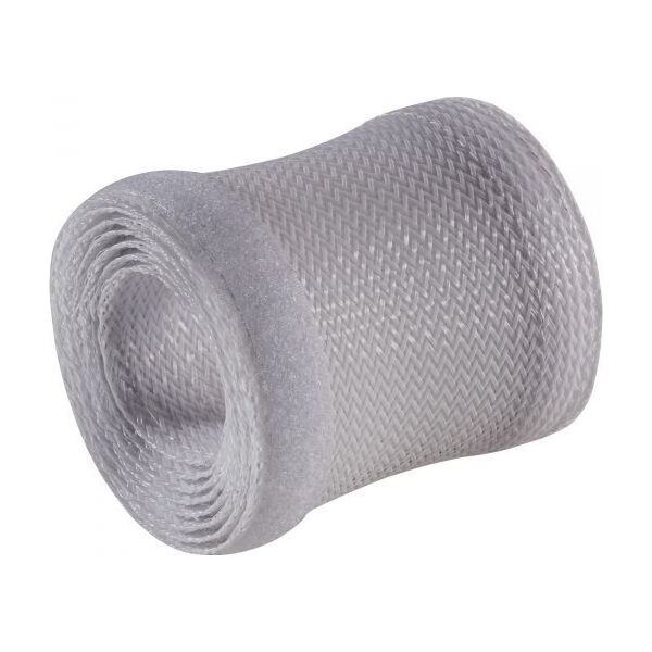 Organizer InLine InLine® Cable wrap, fabric hose with hook and loop fastener, 1m x 40mm diameter, grey