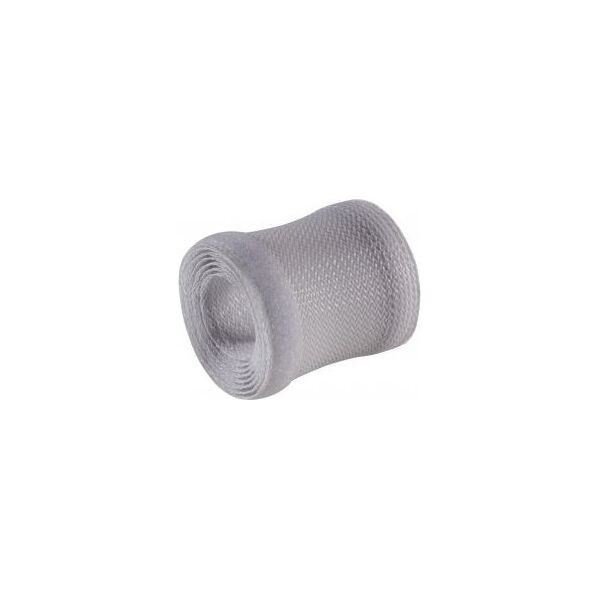 Organizer InLine InLine® Cable wrap, fabric hose with hook and loop fastener, 1m x 25mm diameter, grey
