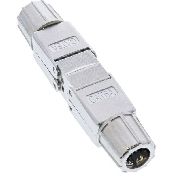 InLine InLine® Cable connector Cat.6A, shielded, tool free coupler