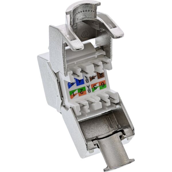 InLine InLine® RJ45 Keystone Jack Snap-In module Cat.8.1