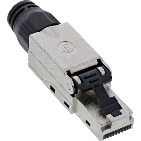 InLine InLine® RJ45 plug Cat.8.1 2000MHz, field-installable, shielded, with screw cap