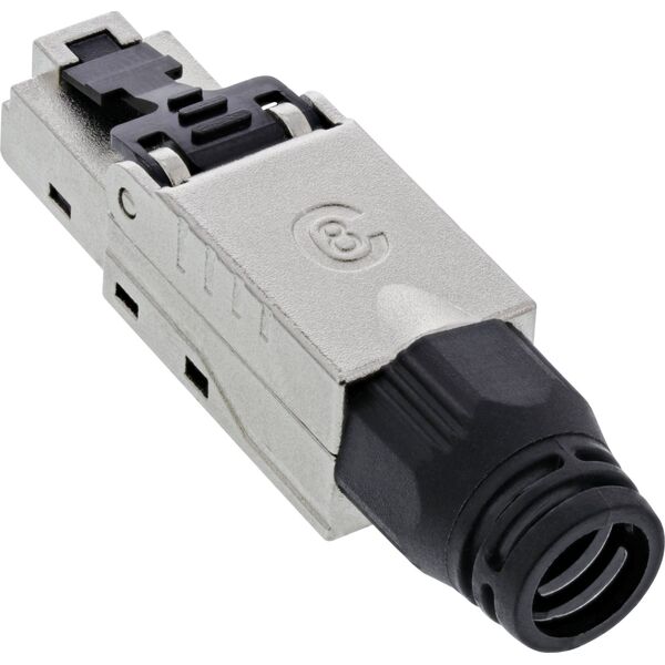 InLine InLine® RJ45 plug Cat.8.1 2000MHz, field-installable, shielded, with screw cap