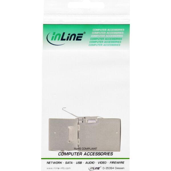 InLine InLine® RJ45 Module F/F angled 90° SNAP-In Cat.6 STP
