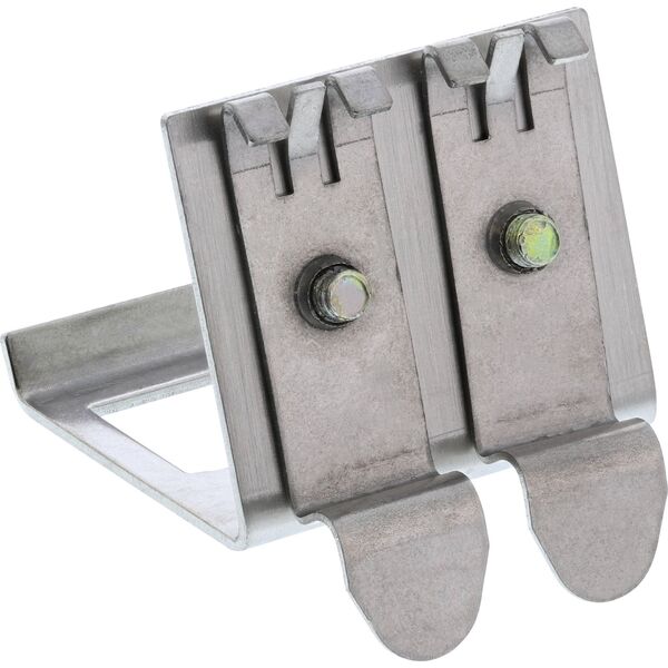 InLine InLine® Keystone Mounting for DIN rail, 2-port, metal