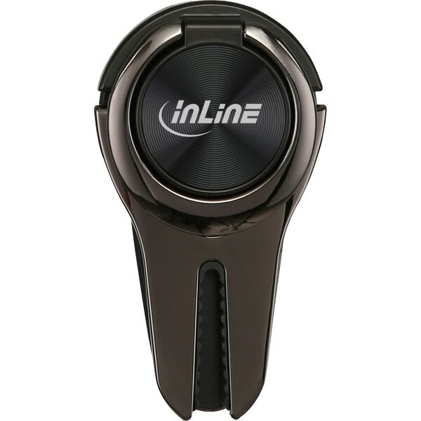 InLine InLine® smartphone 3in1 Smartclip car holder, stand, finger holder, self-adhesive mobile phone handle, smartphone holder, Selfie mobile phone holder,