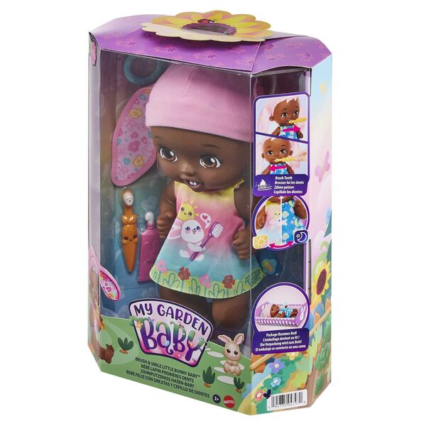 Mattel Lalka My Garden Baby podstawowa, kr?liczek r?owy