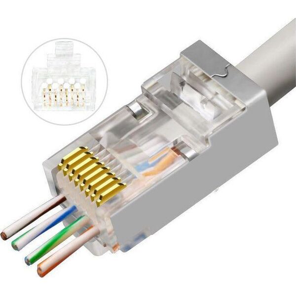 MicroConnect Modular EZ Plug RJ45 CAT6a