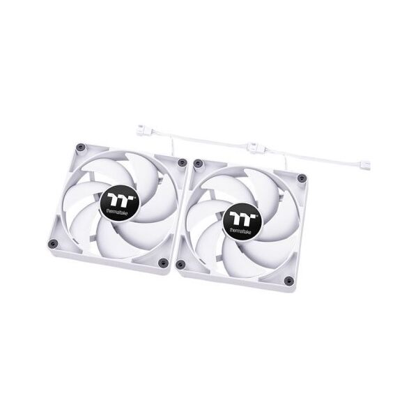 Wentylator Thermaltake CT120 Snow 2-pack (CL-F151-PL12WT-A)