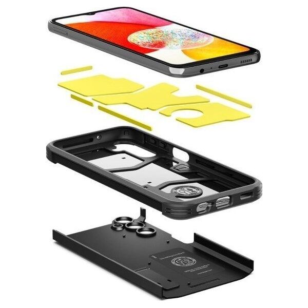Spigen Etui Spigen Tough Armor Samsung Galaxy A14 LTE Black
