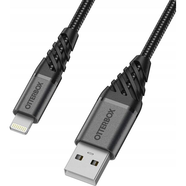 Kabel USB OtterBox Otterbox Premium Cable USB A-Lightning 1M black