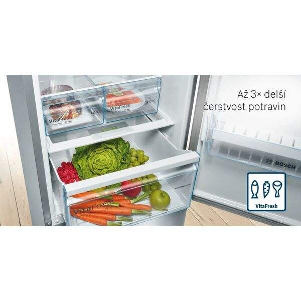 Lodówka Bosch Bosch fridge / freezer combination KGE49AICA series 6 C inox - series 6