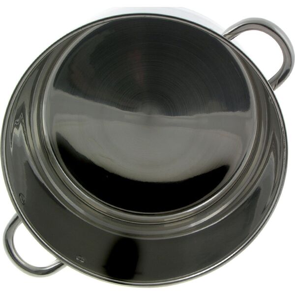 EDELHOFF INDUKCJA GARNEK stal z POKRYWKĄ 14,5L 32cm 7311