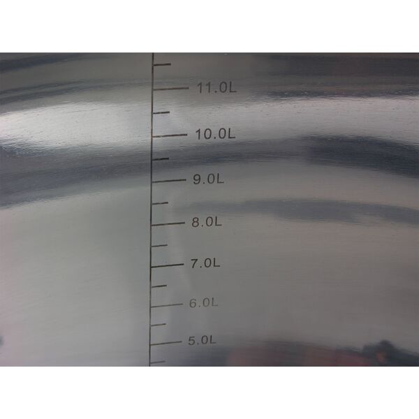 EDELHOFF INDUKCJA GARNEK stal z POKRYWKĄ 14,5L 32cm 7311