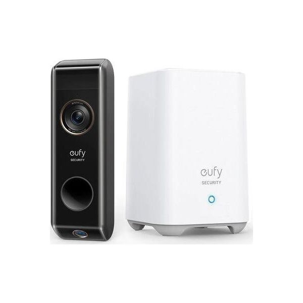 Eufy Wideomofon Eufy video doorbell dual z kamerą 2K