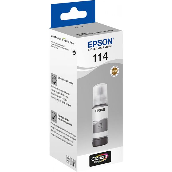Tusz Epson Epson Ink Gray 114 EcoTank (C13T07B540)