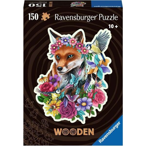 Ravensburger Ravensburger Wooden Puzzle Colorful Fox (150 pieces)