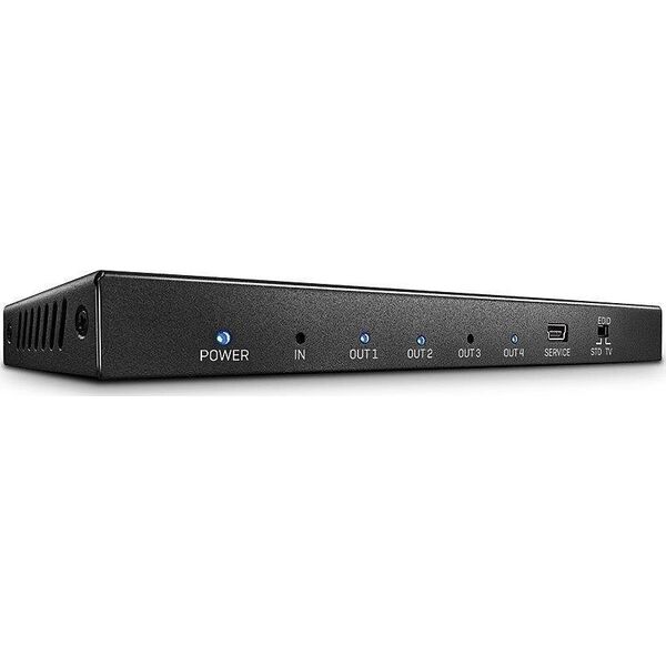 Lindy Splitter HDMI 2.0 LINDY 4 Port 18G czarny