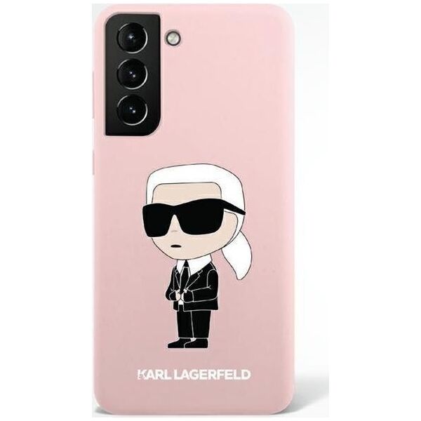 Karl Lagerfeld Karl Lagerfeld Silicone NFT Ikonik - Etui Samsung Galaxy S23 (różowy)