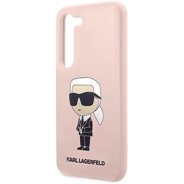 Karl Lagerfeld Karl Lagerfeld Silicone NFT Ikonik - Etui Samsung Galaxy S23 (różowy)