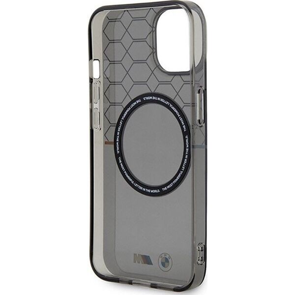 BMW BMW Pattern MagSafe - Etui iPhone 14 (Szary)
