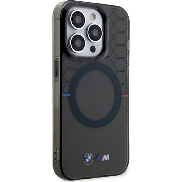BMW BMW Pattern MagSafe - Etui iPhone 14 Pro Max (Szary)