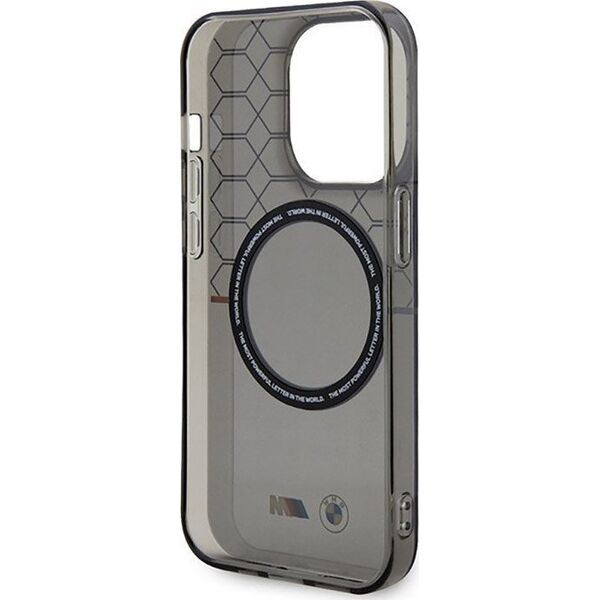 BMW BMW Pattern MagSafe - Etui iPhone 14 Pro Max (Szary)