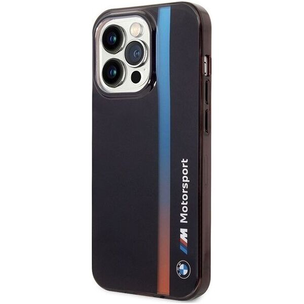 BMW Etui BMW BMHCP14X22HVGV Apple iPhone 14 Pro Max czarny/black IML Tricolor Stripe