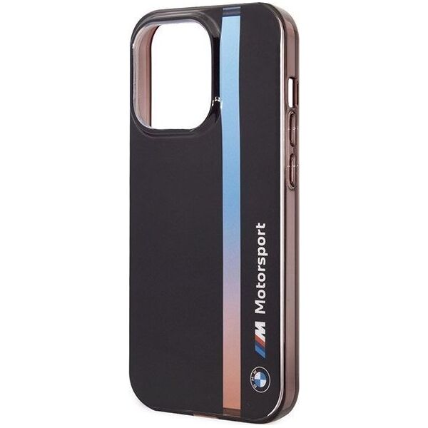 BMW Etui BMW BMHCP14L22HVGV Apple iPhone 14 Pro czarny/black IML Tricolor Stripe